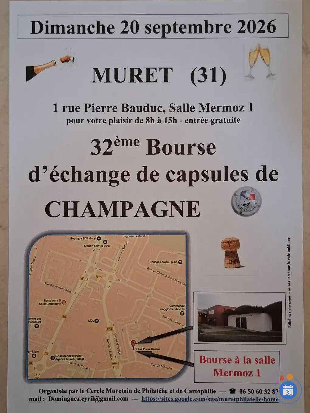 Image 32eme bourse d'échange de capsules de champagne (photo 1)