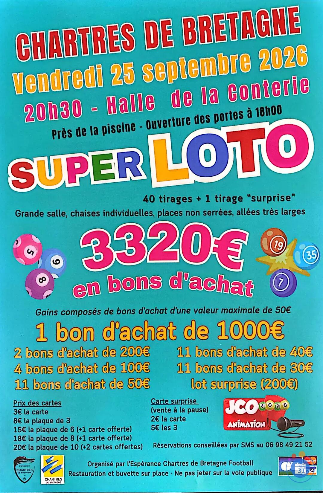 Image Super loto Foot de Chartres avec JCO (photo 1)