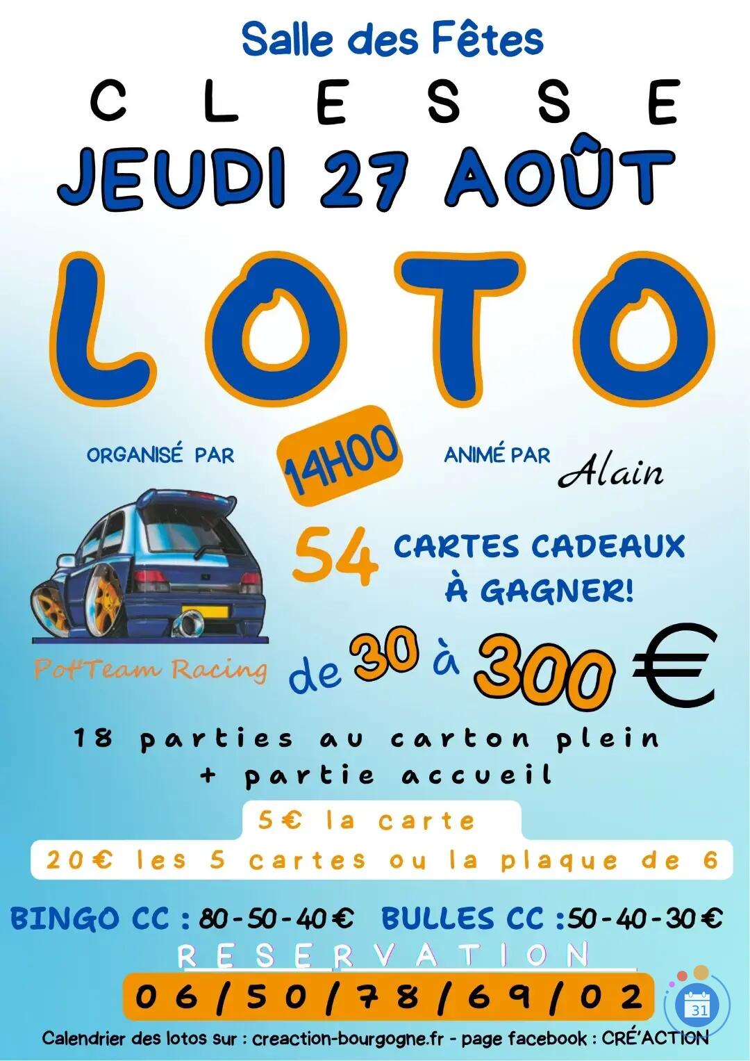 Image Loto POT'TEAM RACING (photo 1)
