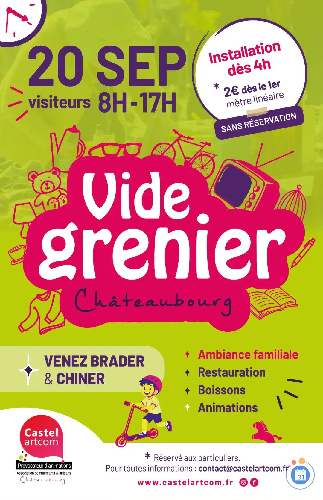 Image Vide grenier de Castel Art Com (photo 1)