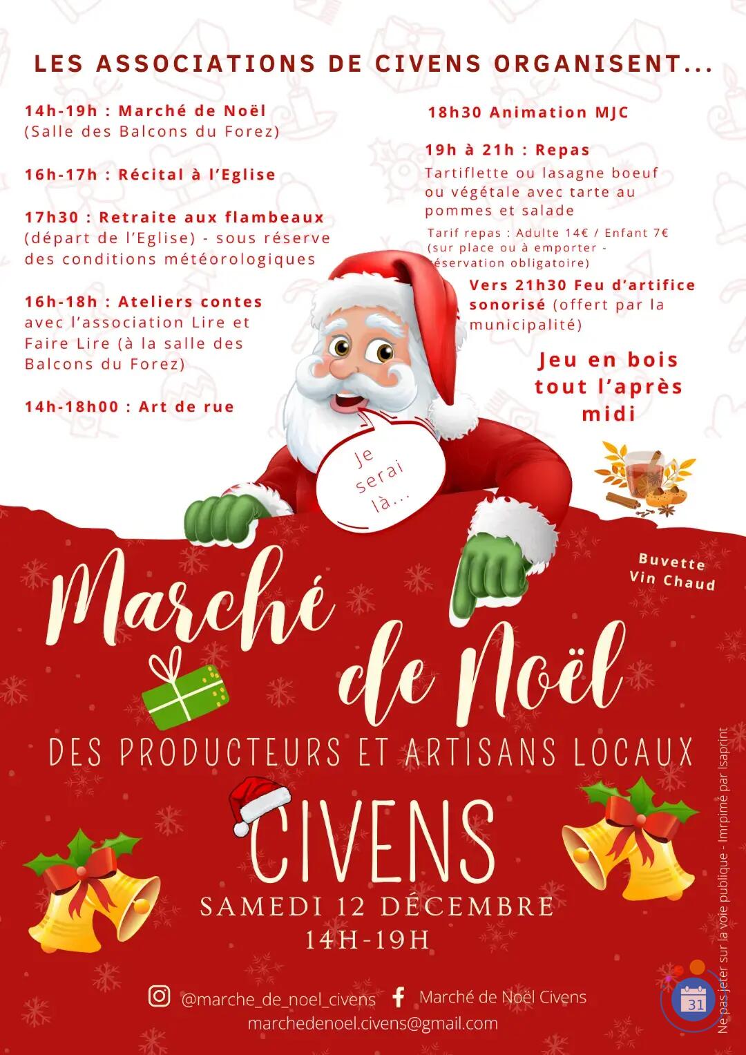 Image Marché de Noël de Civens 2026 (photo 1)