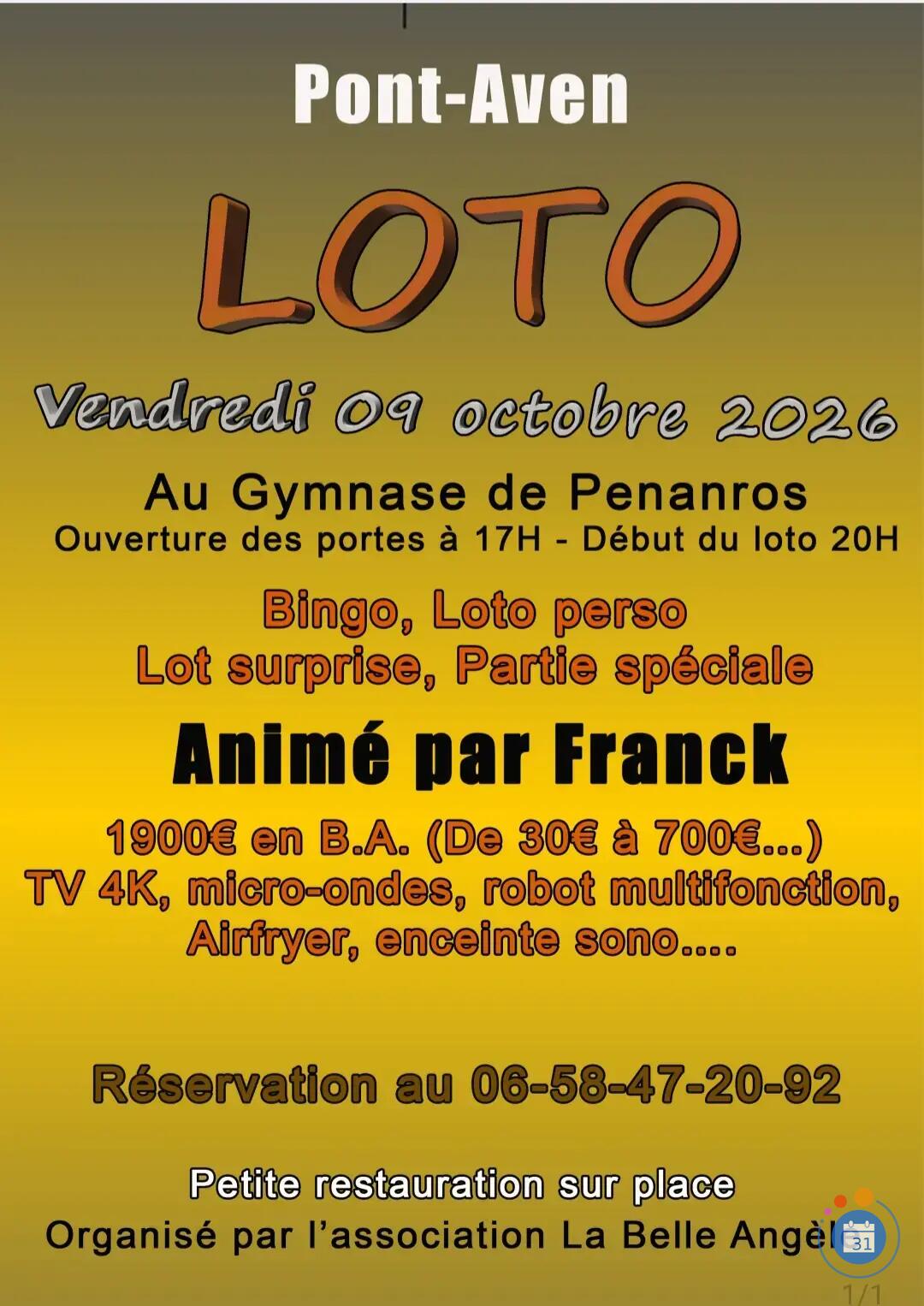 Image Loto de la Belle Angèle (photo 1)