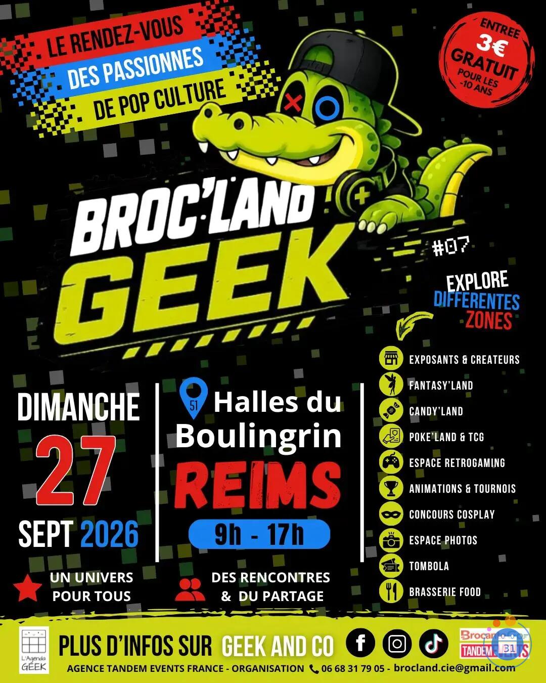 Image Broc' Land Geek REIMS (photo 1)