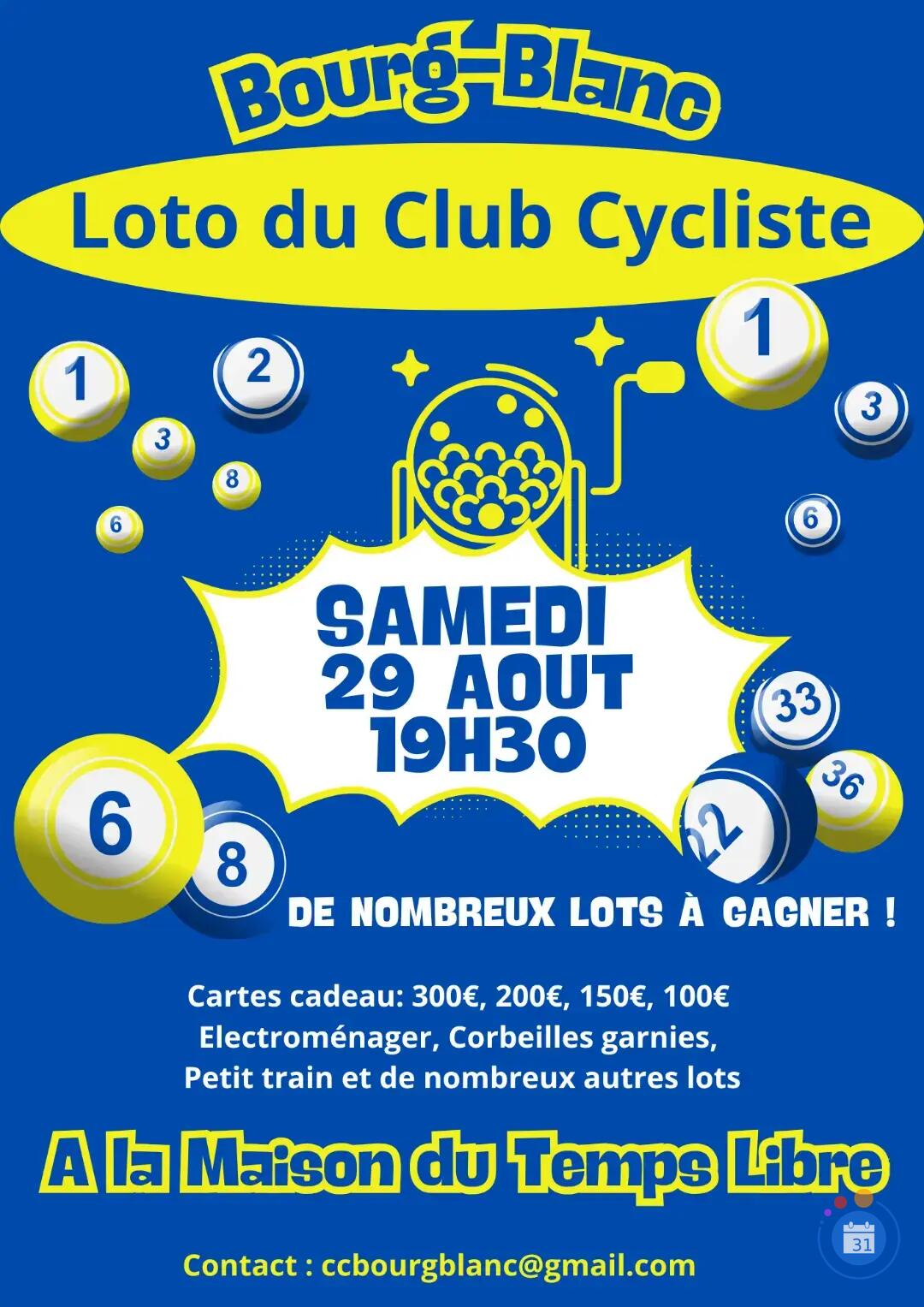 Image Loto du Club Cycliste de Bourg-Blanc (photo 1)