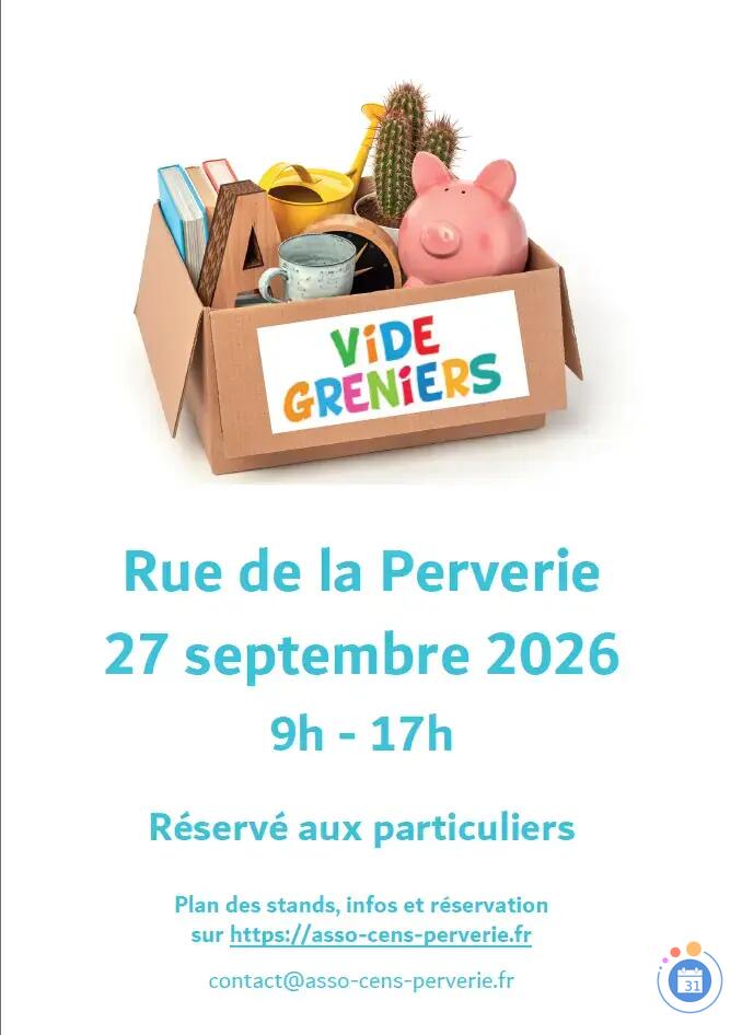 Image Vide grenier association Cens Perverie (photo 1)
