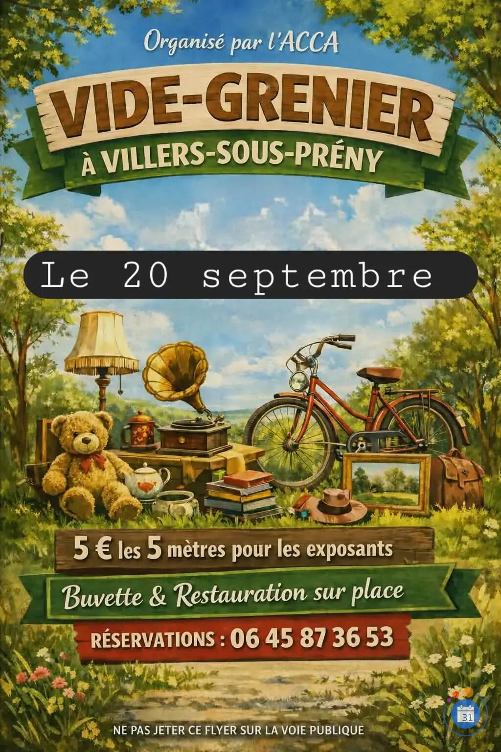 Image Vide grenier acca de villers sous preny (photo 1)