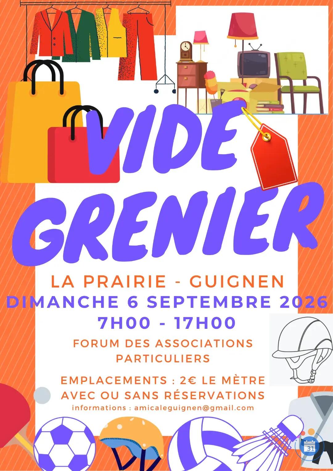 Image VIDE GRENIER DU FORUM (photo 1)