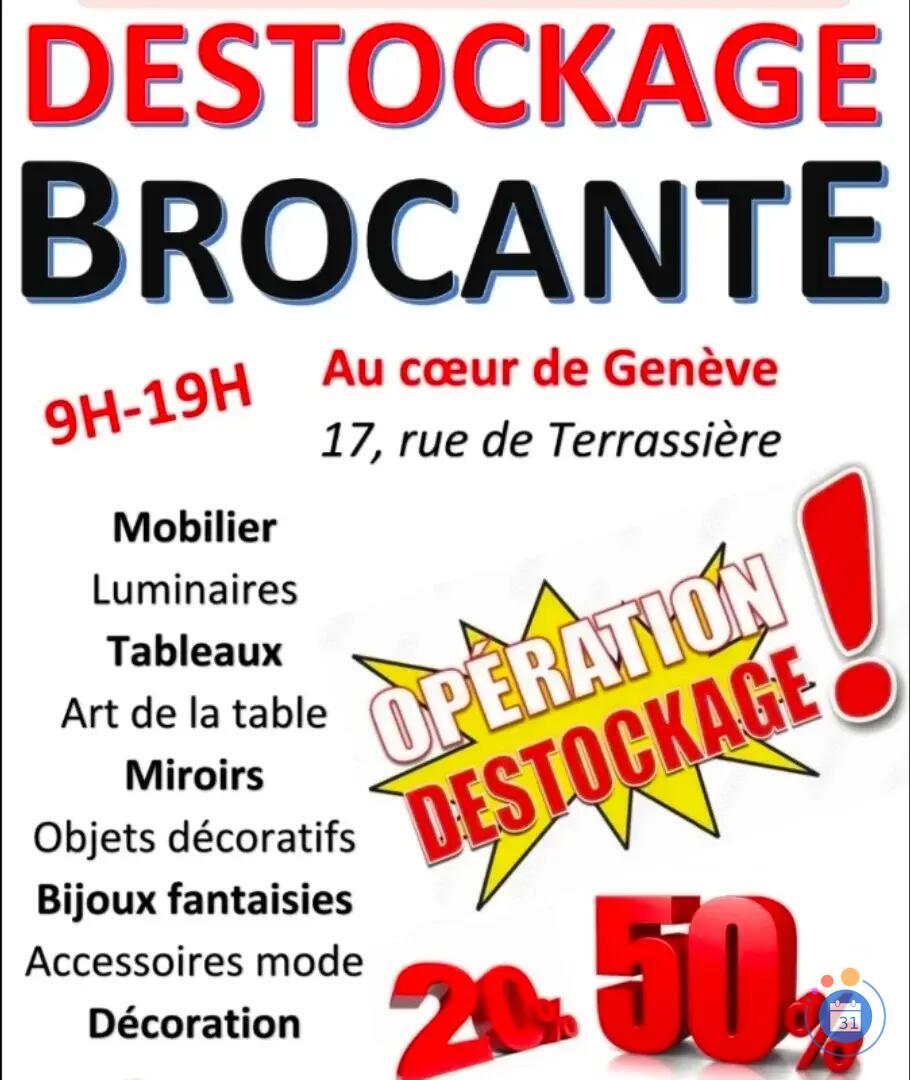 Image Brocante des particuliers au coeur de Genève (photo 1)