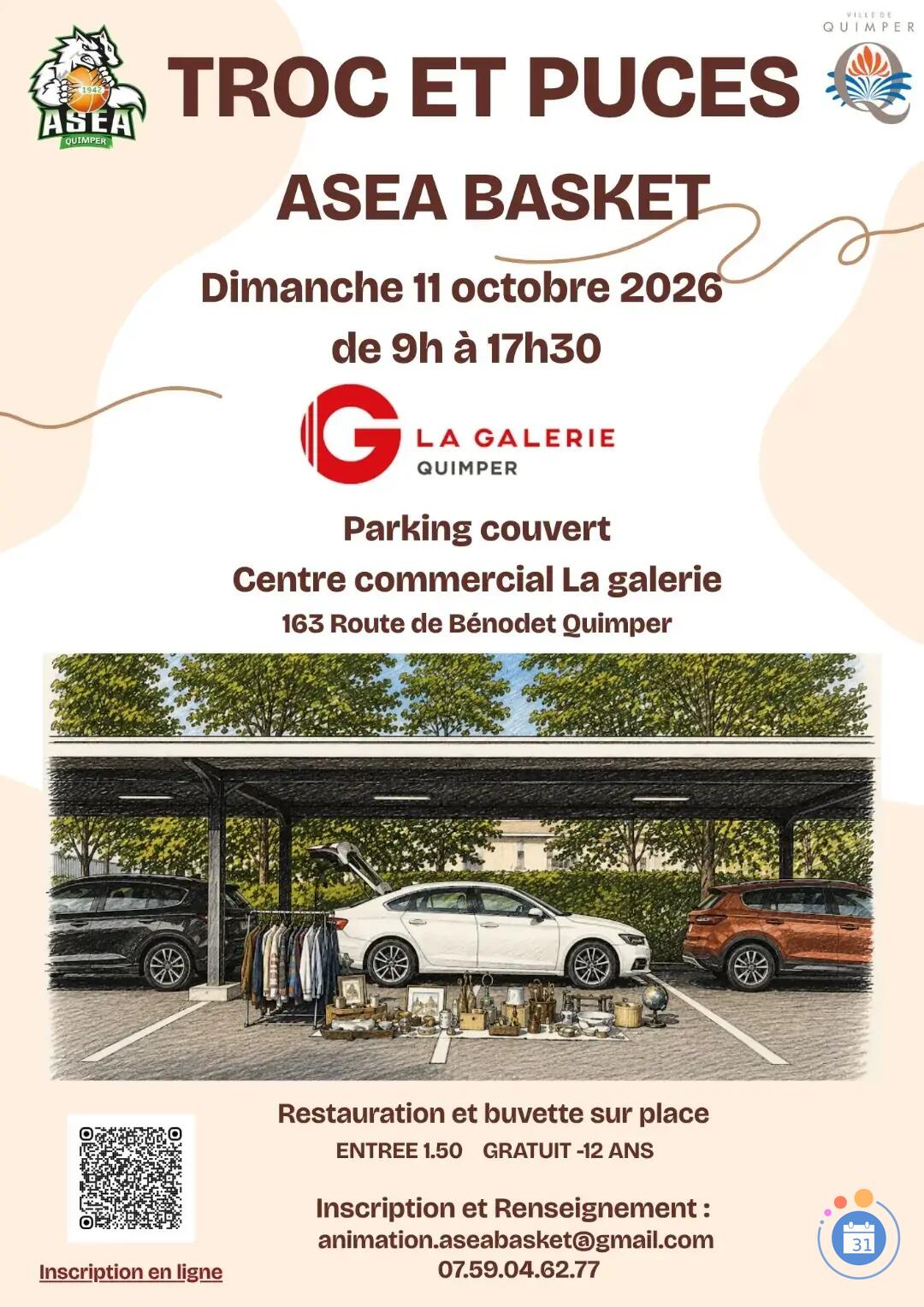 Image Troc et puces de l'ASEA basket (photo 1)