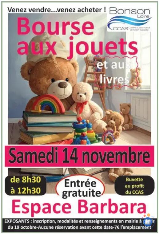 Image Bourse aux jouets et aux livres (photo 1)