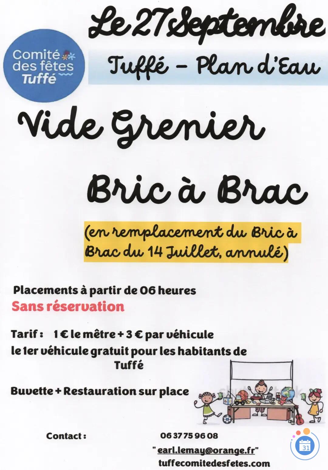 Image BRIC à BRAC du Comité des Fêtes (photo 1)