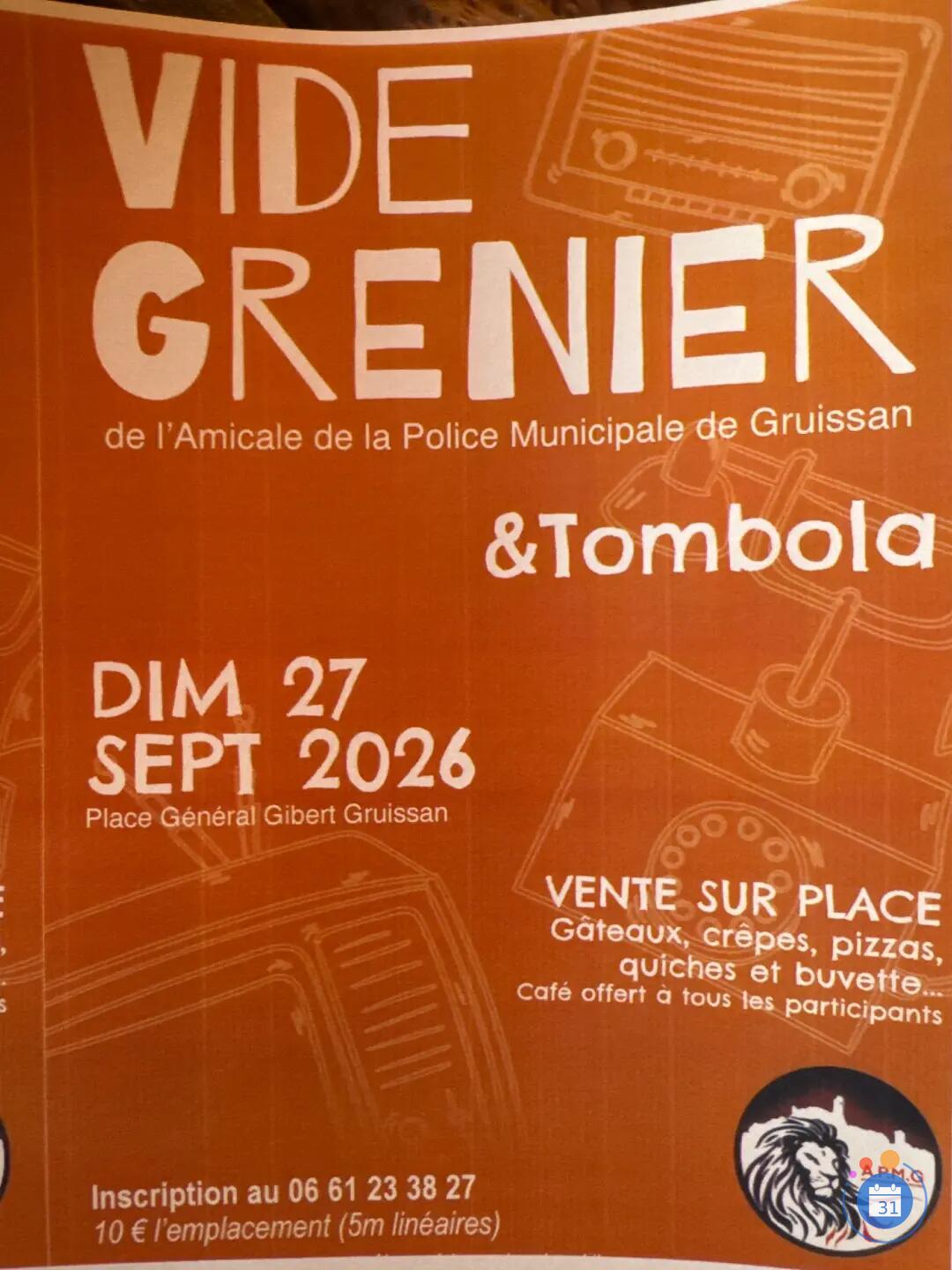 Image Vide grenier de l amicale police municipale (photo 1)