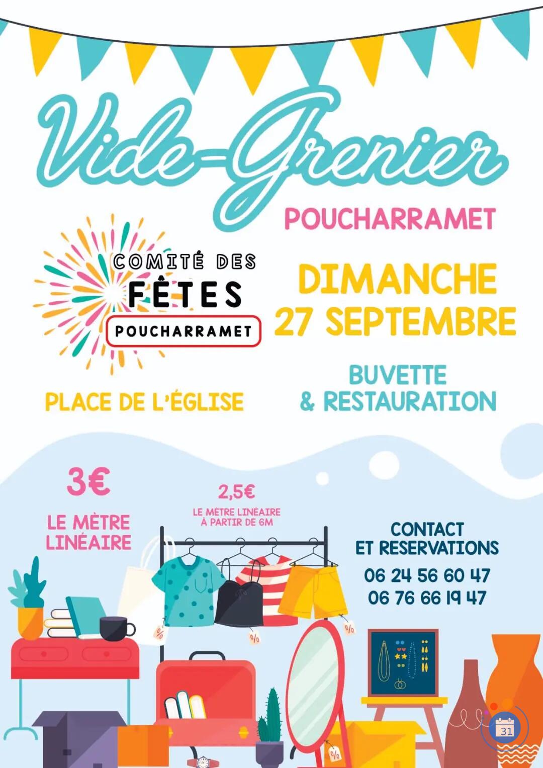 Image VIDE-GRENIERS DU COMITE - 3e édition (photo 1)
