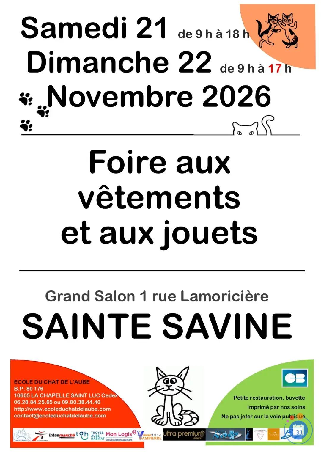 Image Foire aux vêtements et aux jouets (photo 1)