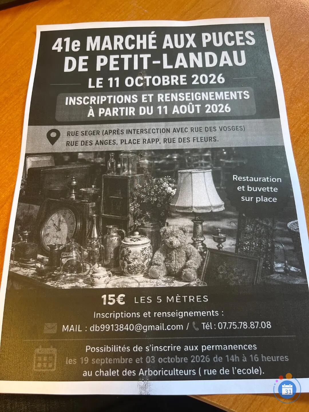 Image 41 e Marchè aux puces des arboriculteurs de Petit-Landau (photo 1)