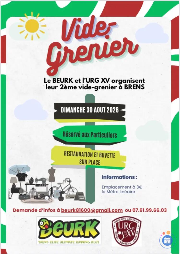 Image Vide grenier du Beurk et de l’URG XV (photo 1)