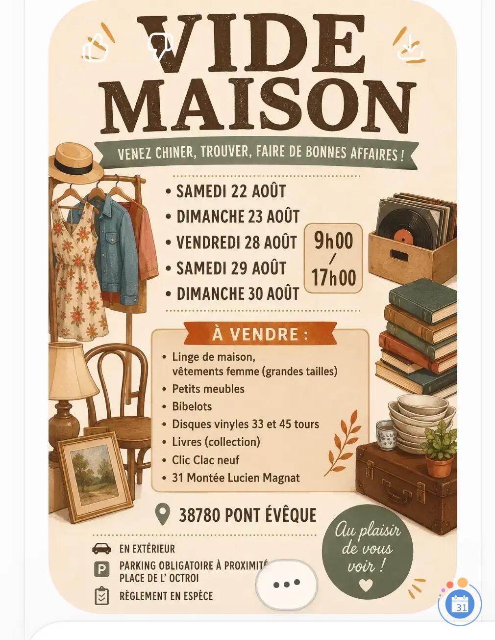 Image Vide maison, dressing (photo 1)