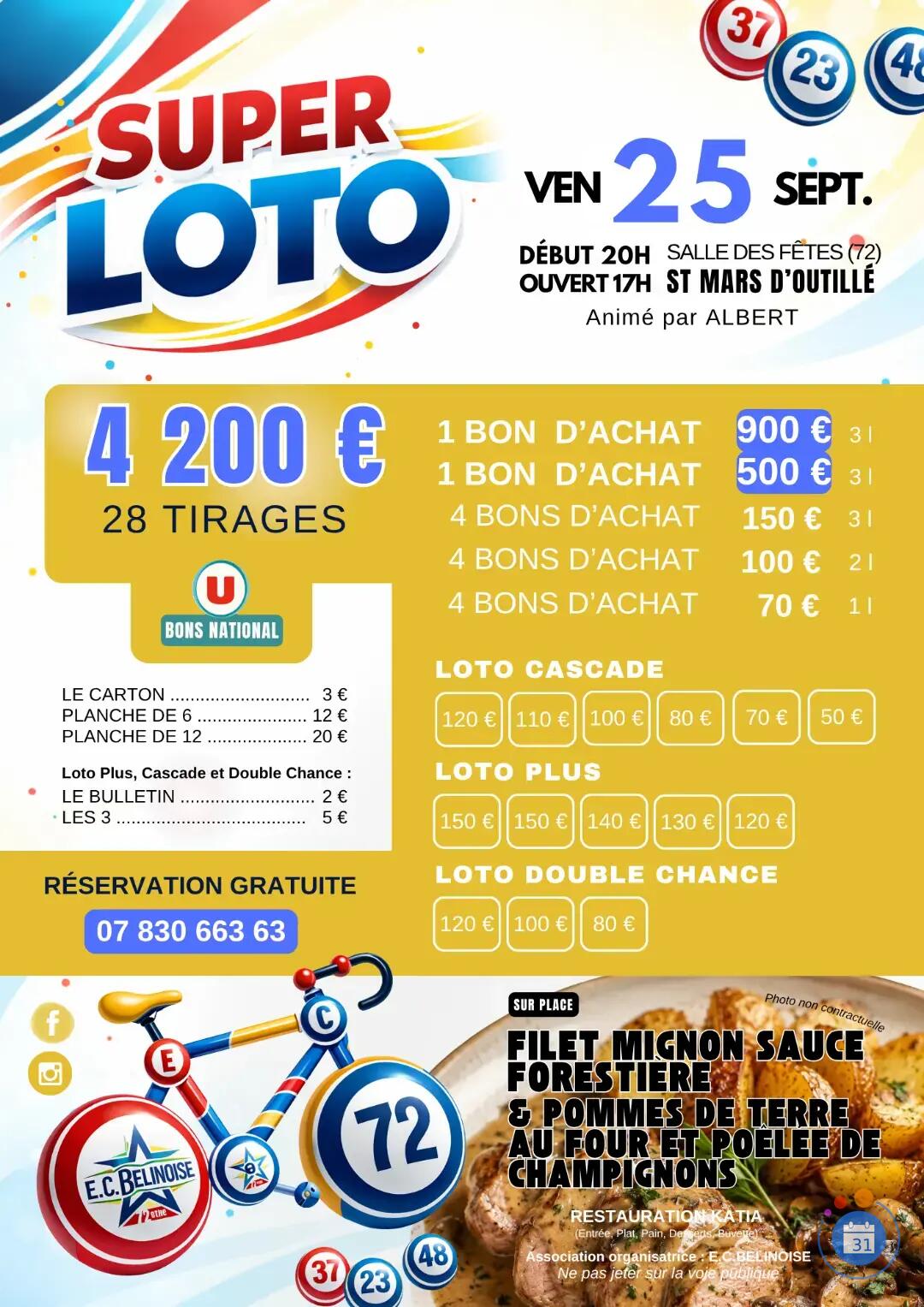 Image Super Loto E.C. Belinoise (photo 1)