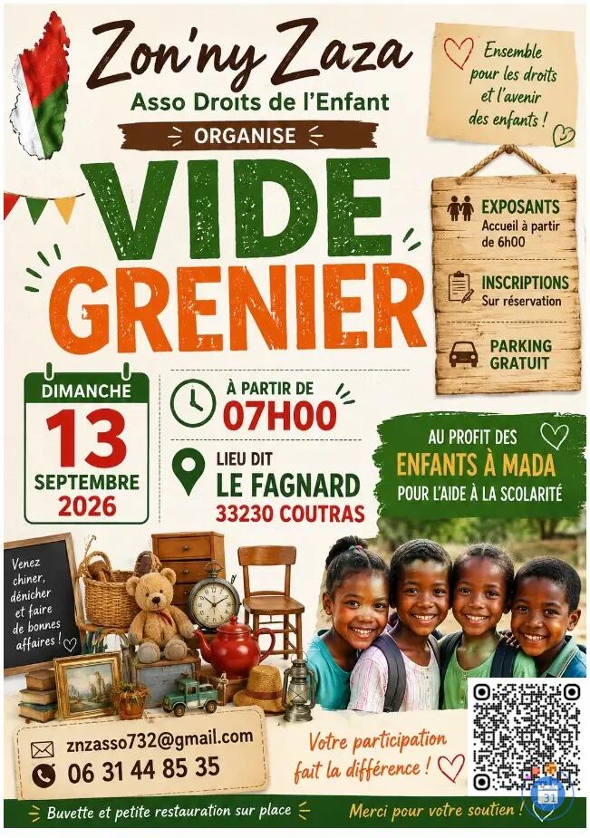 Image Vide grenier ZnZ asso (photo 1)