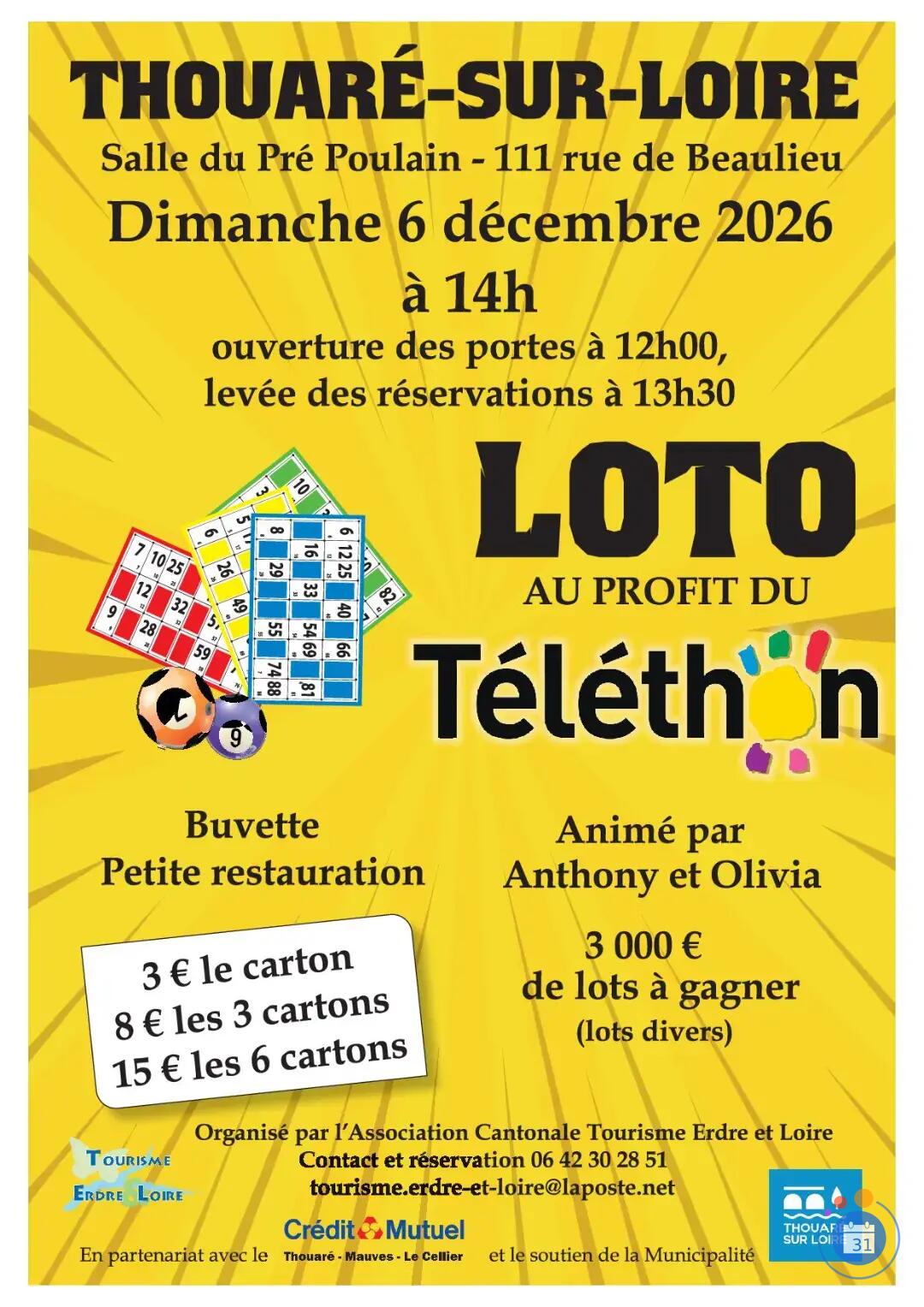 Image 3eme loto solidaire au profit du telethon (photo 1)
