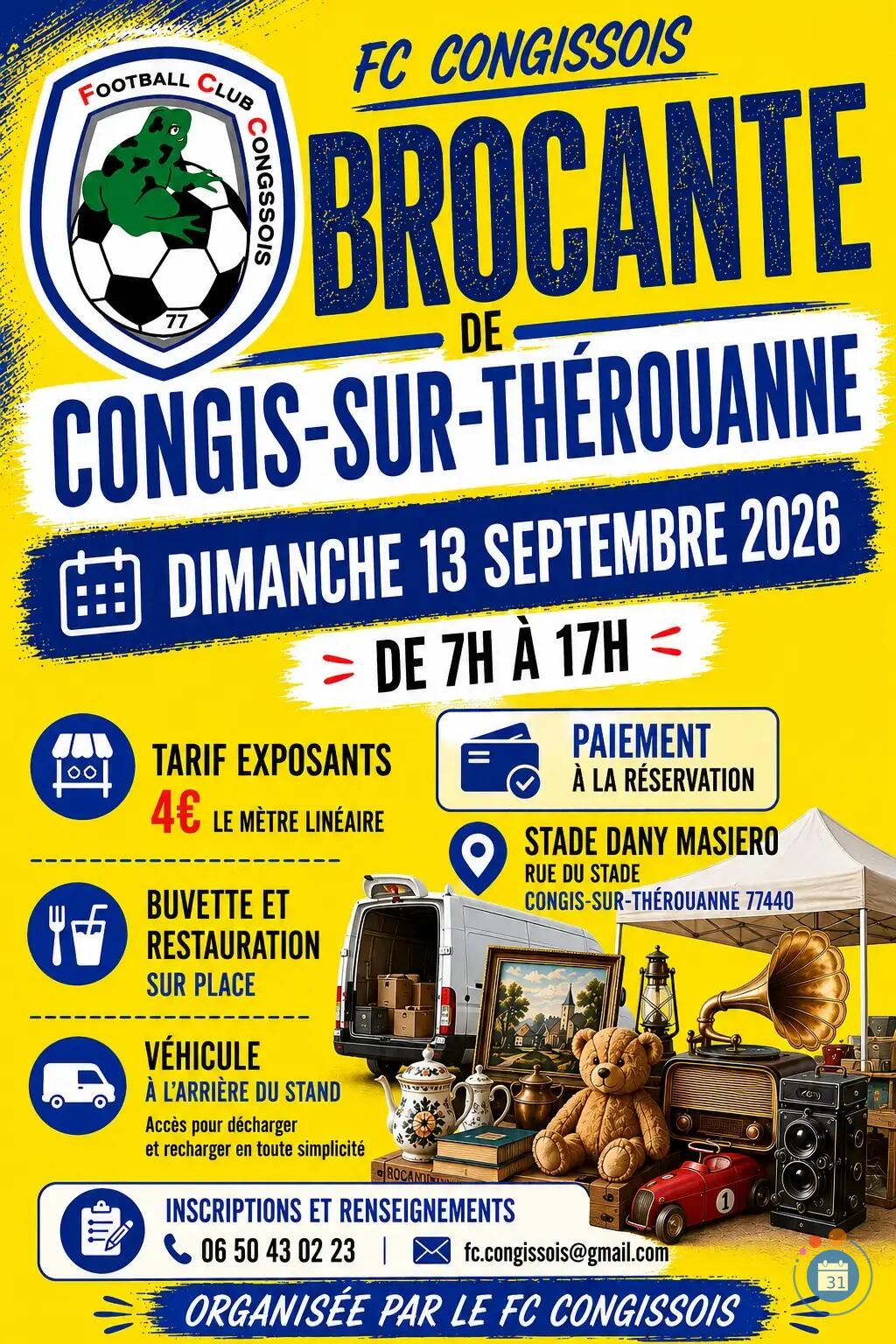 Image Brocante de Congis-Thérouanne (photo 1)