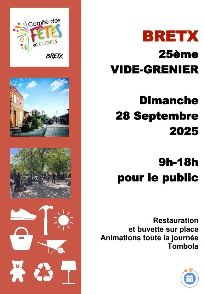 Image Vide Greniers autour du clocher (photo 1)