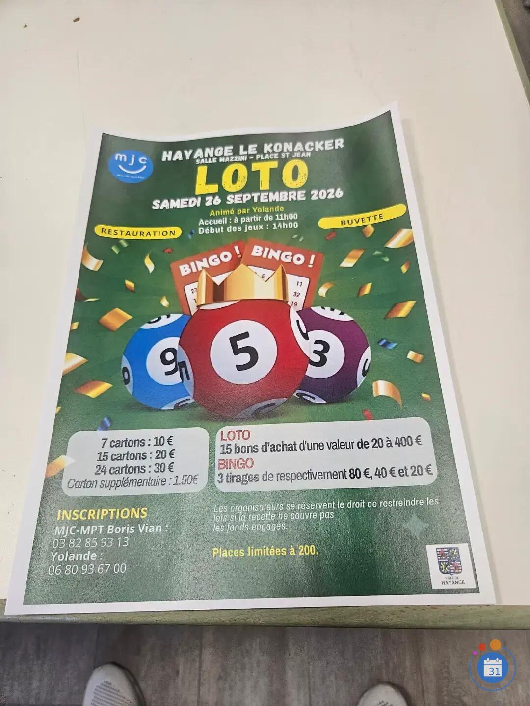 Image Loto Hayange Konacker (photo 1)