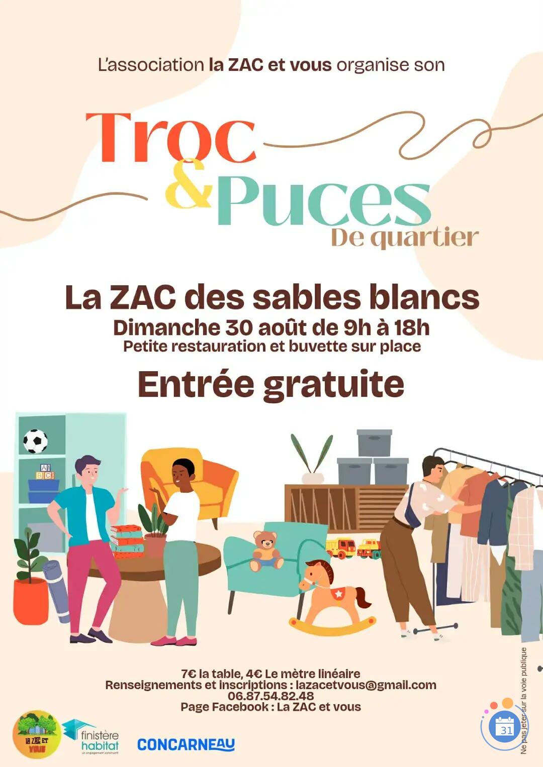Image Troc et Puces de quartier , de la ZAC (photo 1)