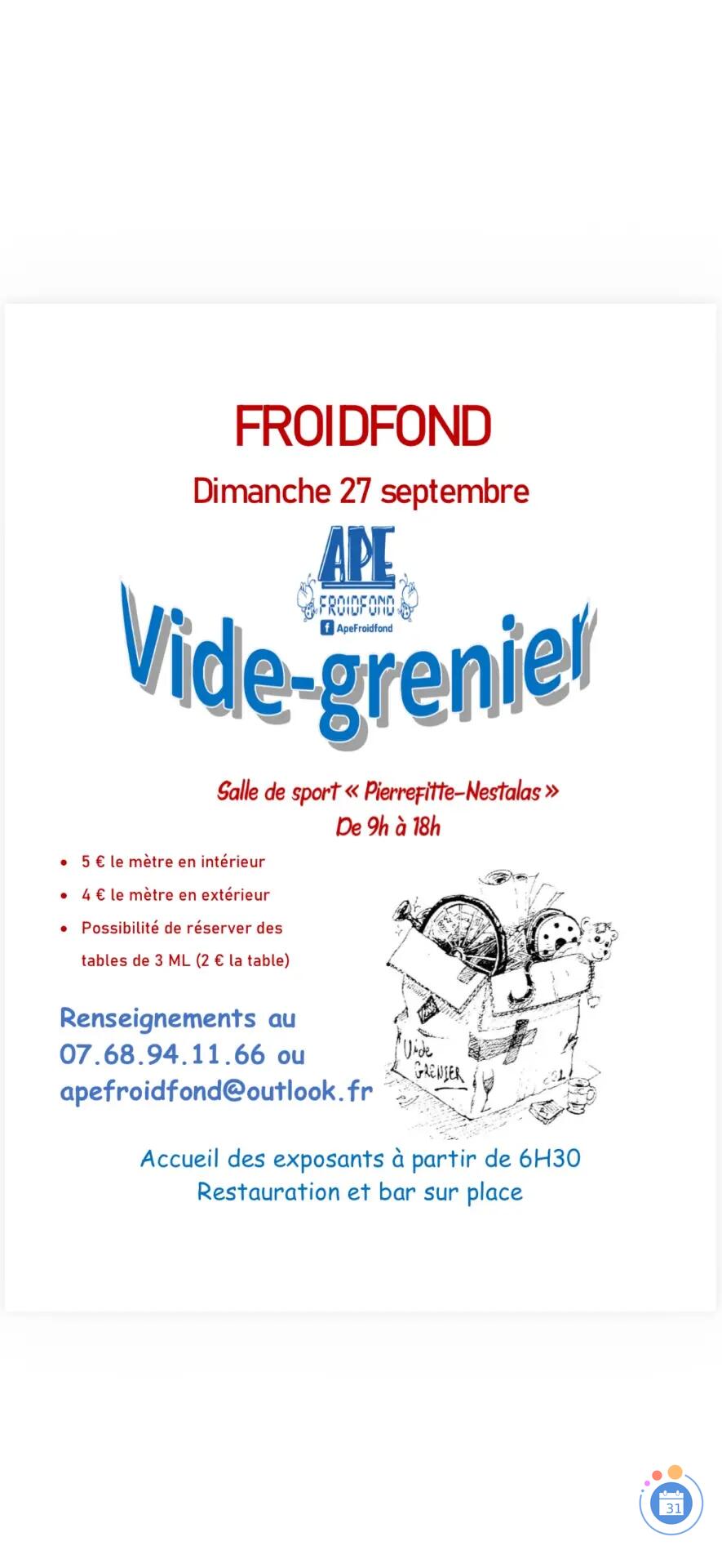 Image Vide grenier APE (photo 1)