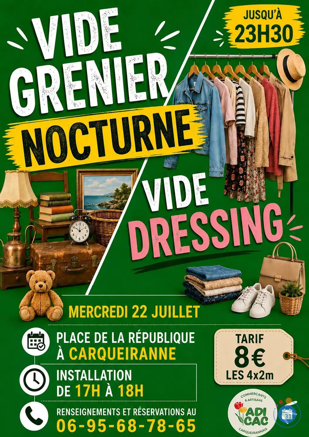 Image Vide grenier, brocante de Carqueiranne (photo 1)