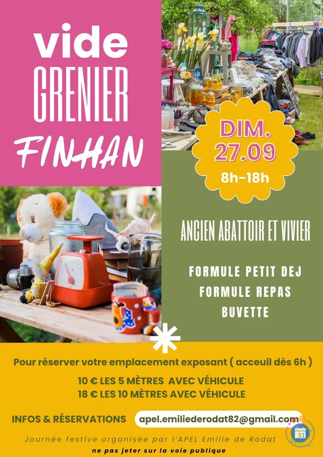 Image VIDE GRENIER APEL EMILIE DE RODAT (photo 1)