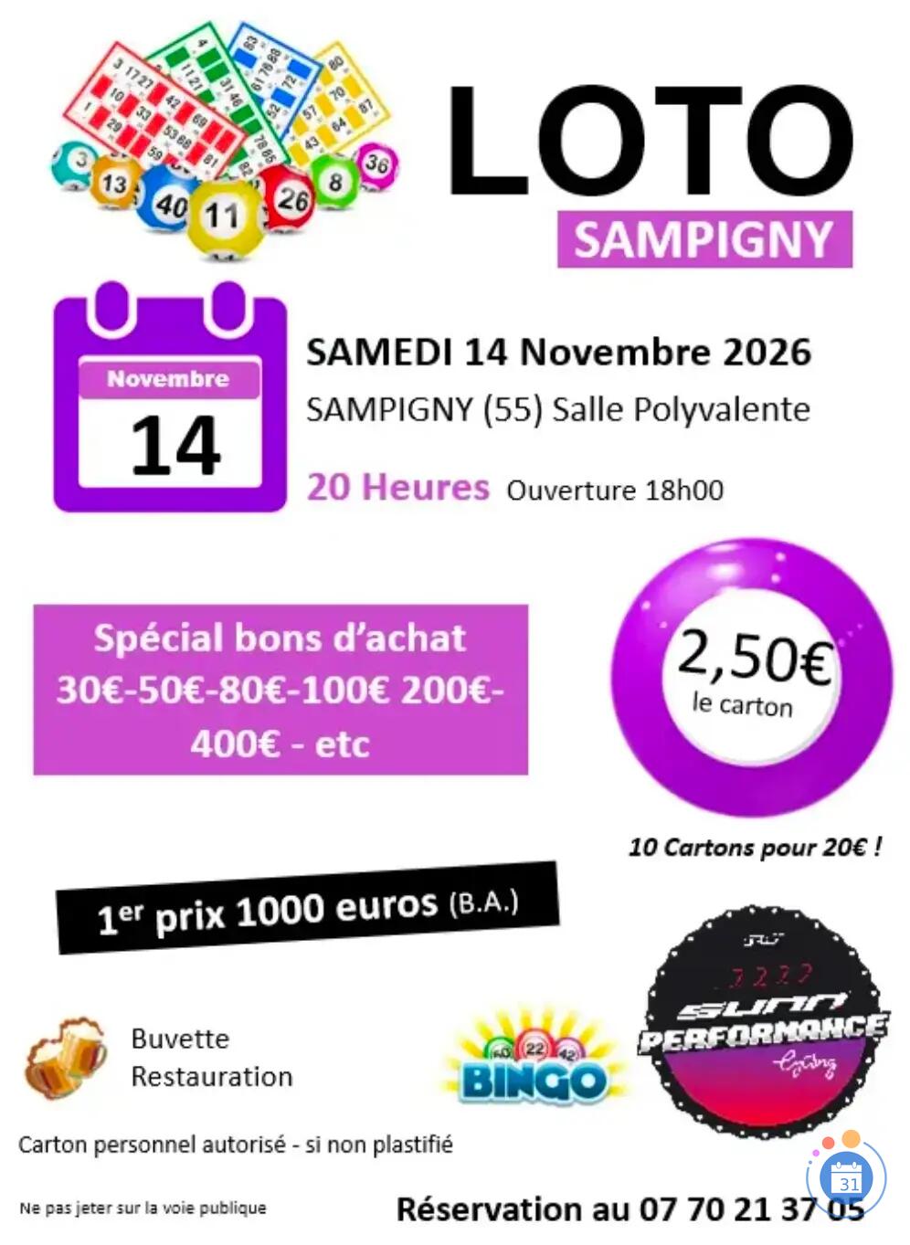 Image Loto Sampigny (photo 1)