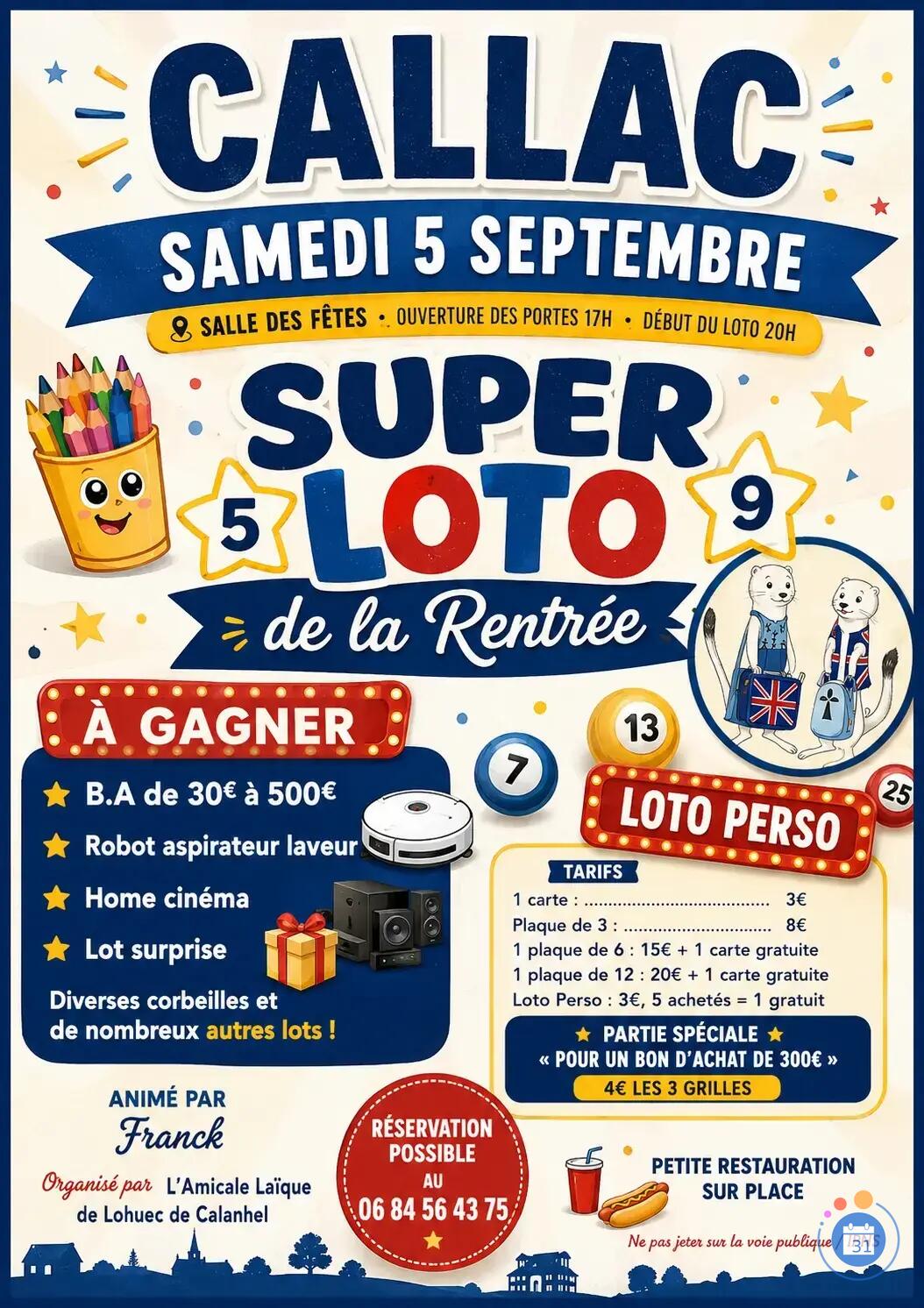 Image Loto de L’amicale laïque de lohuec calanhel (photo 1)