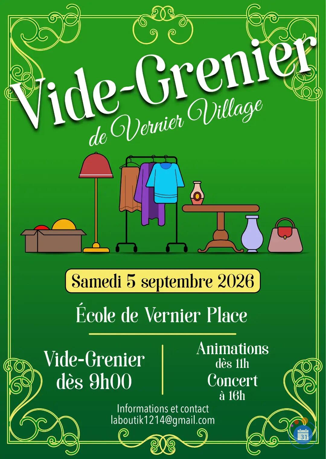 Image Vide Grenier de Vernier Village (photo 1)