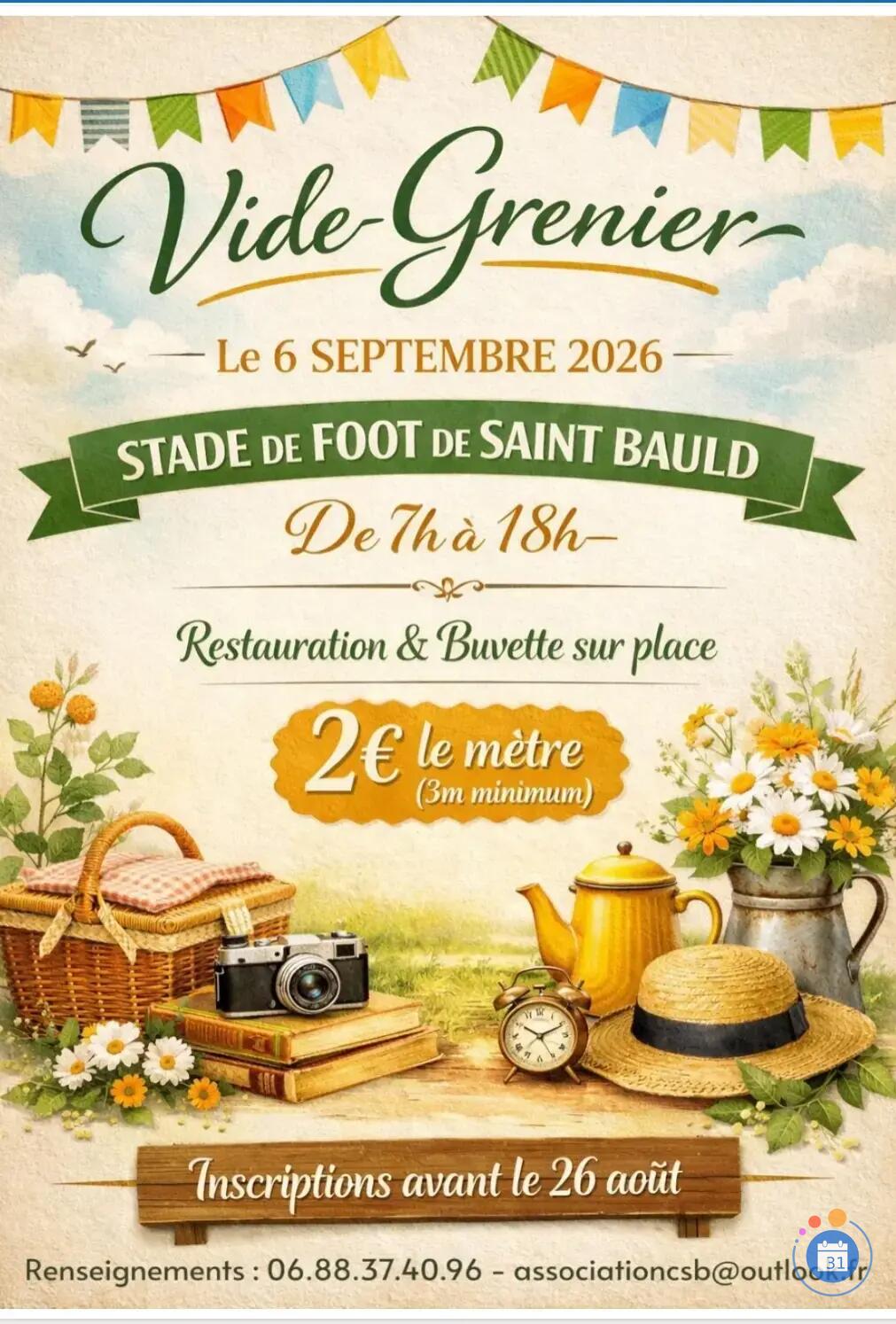 Image Vide grenier de Saint Bauld (photo 1)