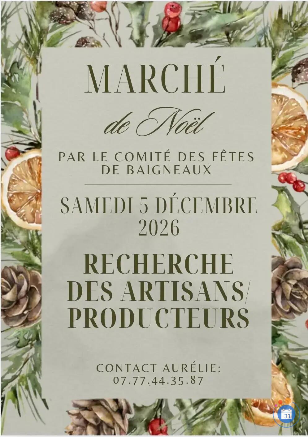 Image Marché de Noël artisans et producteurs (photo 1)