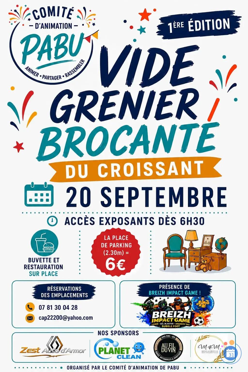 Image Vide Grenier du Croissant (photo 1)
