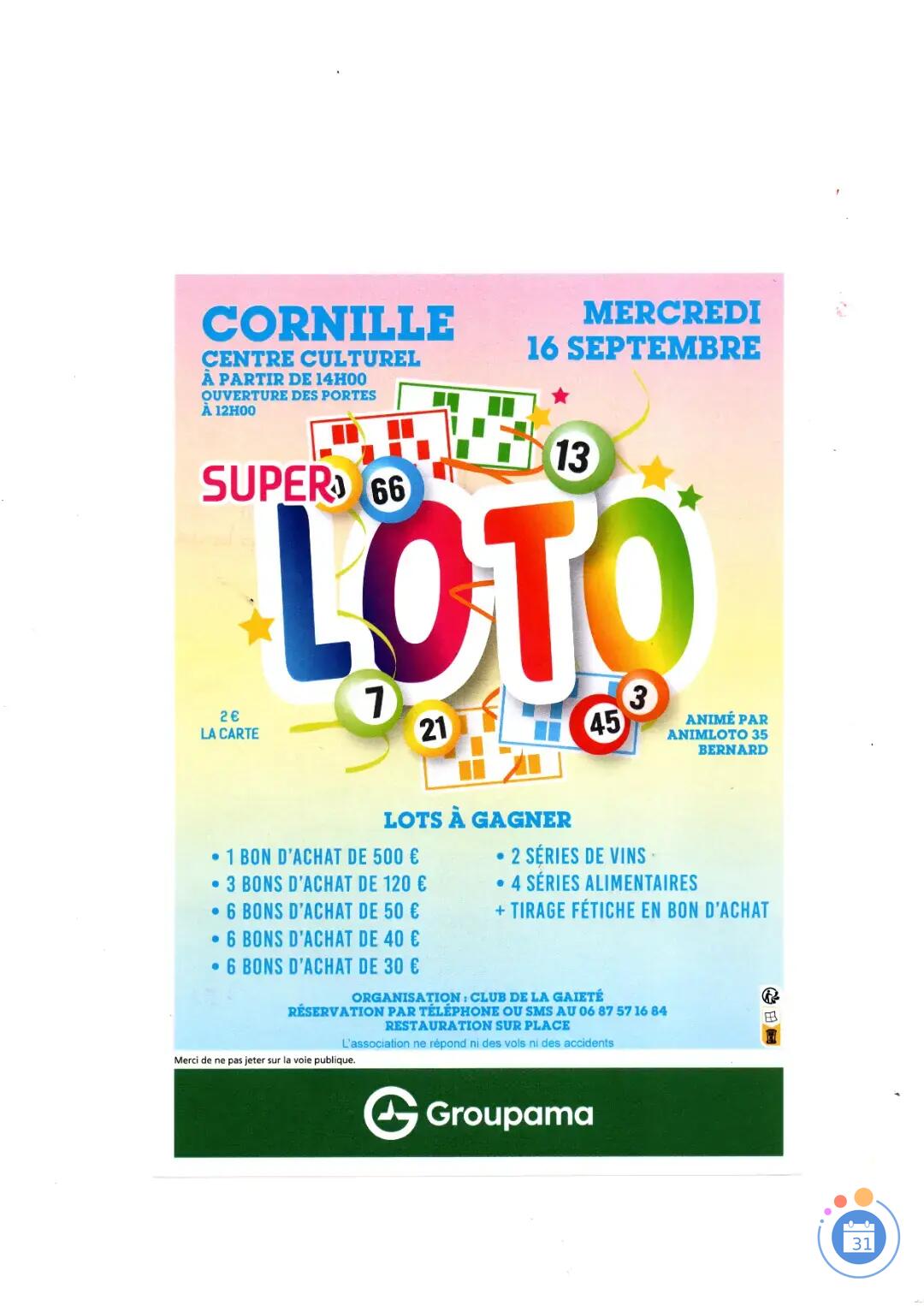 Image Loto Animé par Bernard Animloto35 (photo 1)