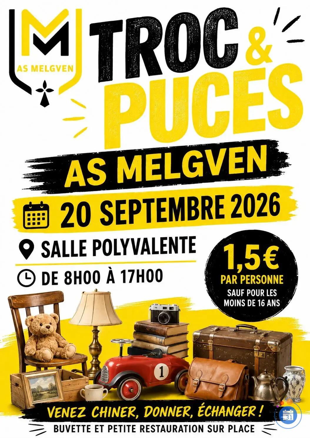 Image Troc et Puces AS Melgven (photo 1)