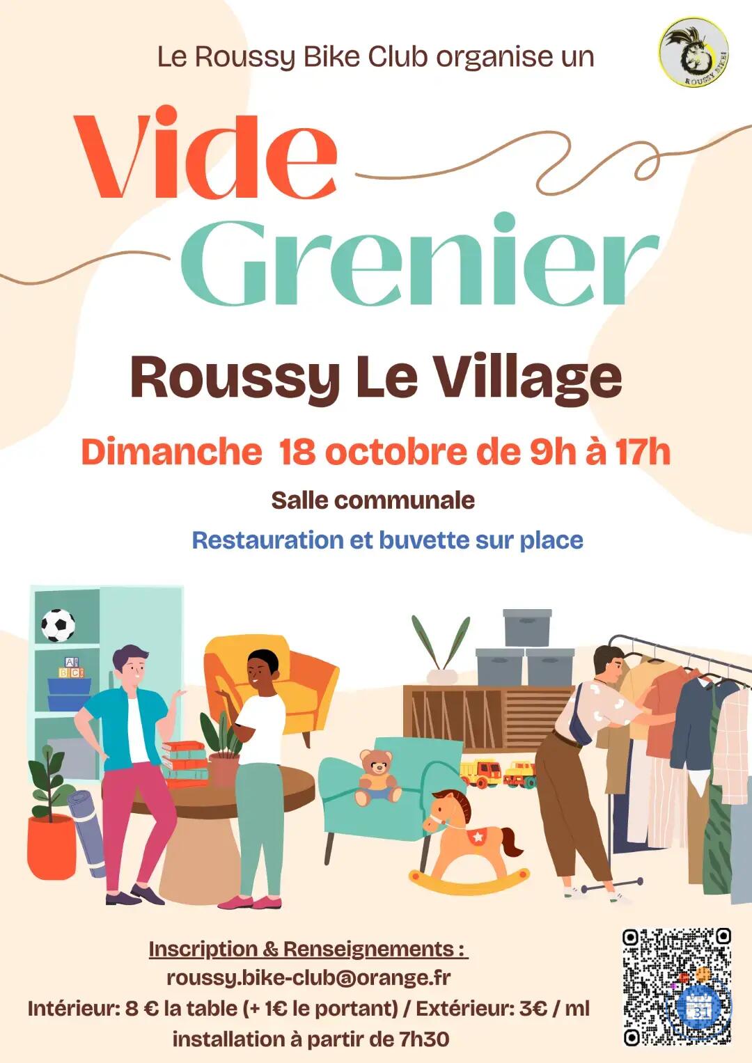 Image Vide grenier Roussy Le village (photo 1)