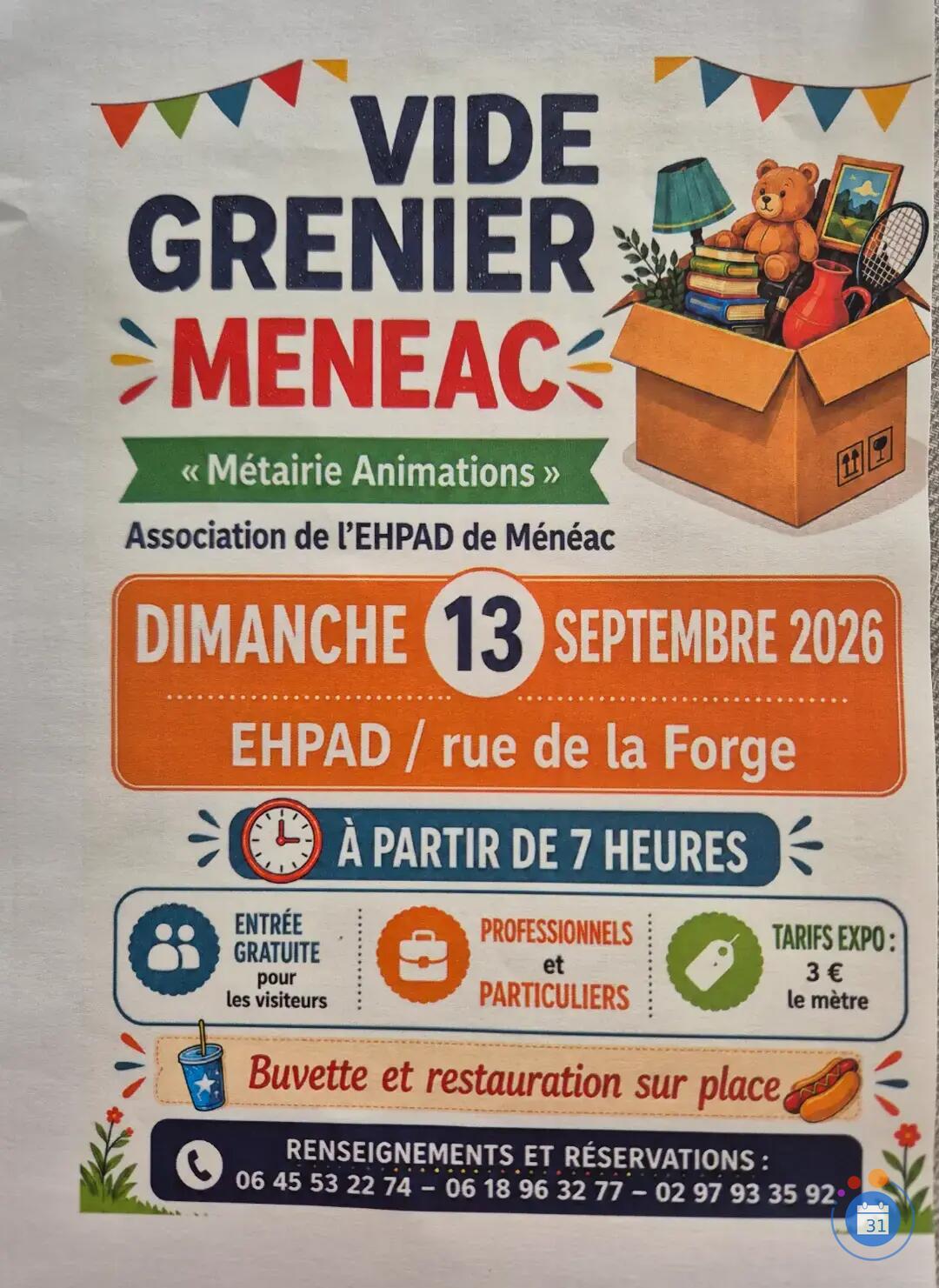 Image vide grenier ménéac (photo 1)