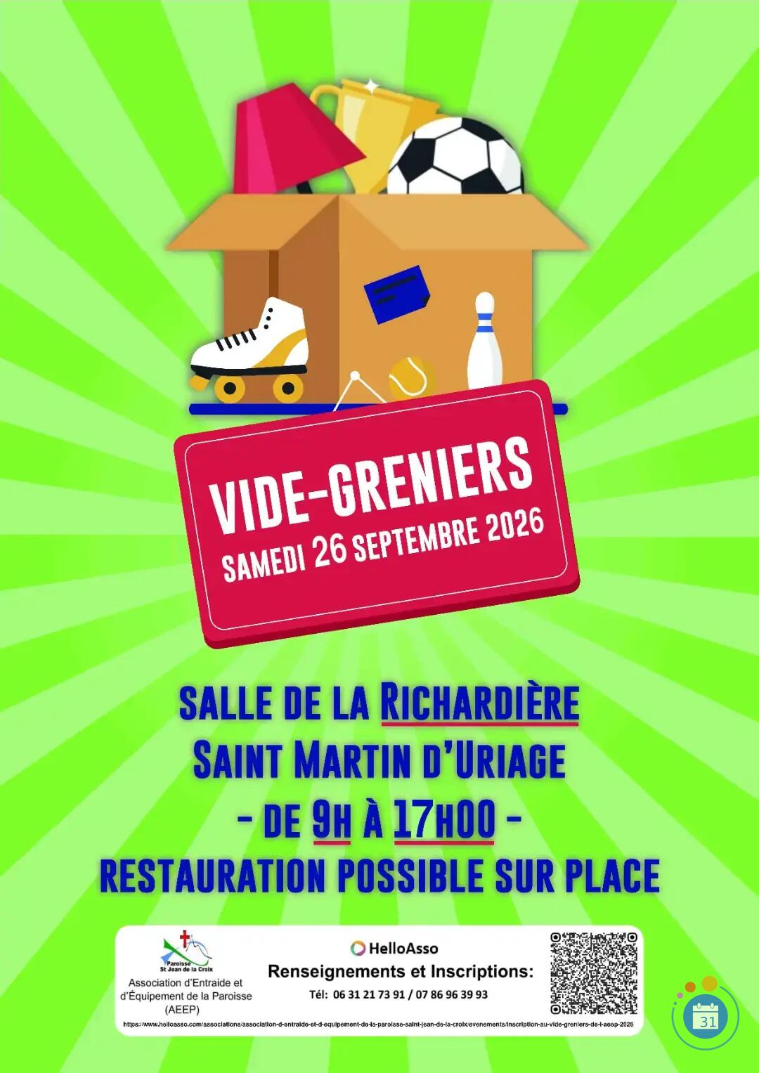 Image Vide-greniers de l'AEEP 2026 (photo 2)