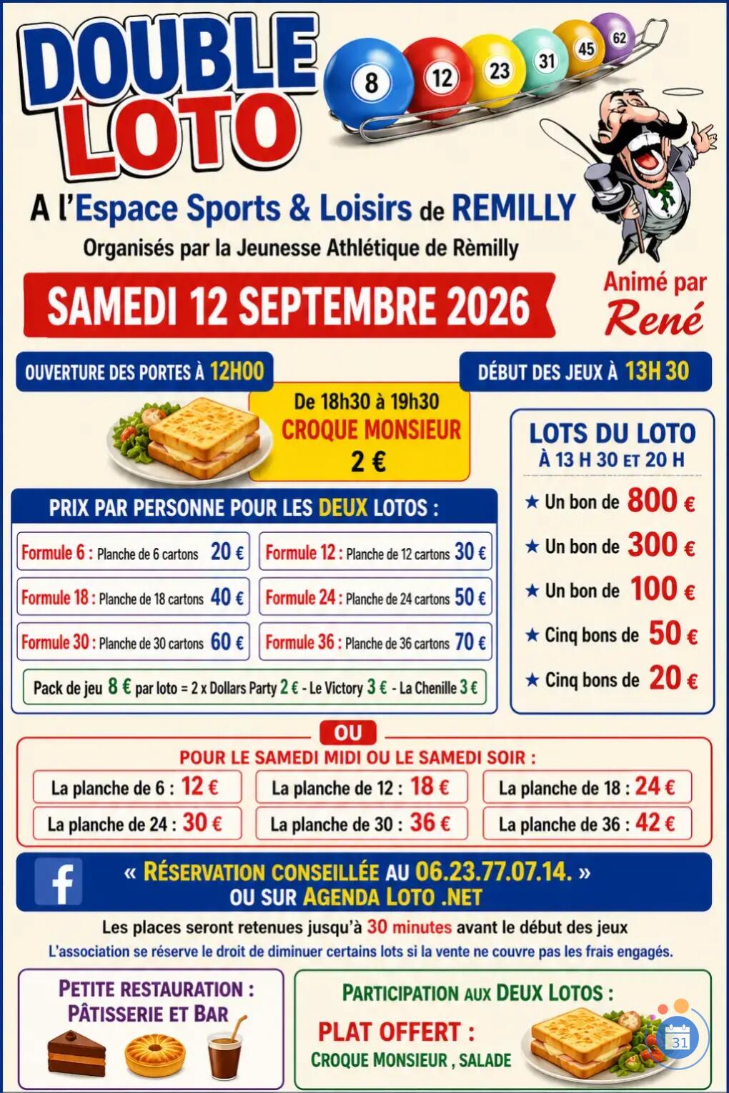Image Double loto JAR (photo 1)