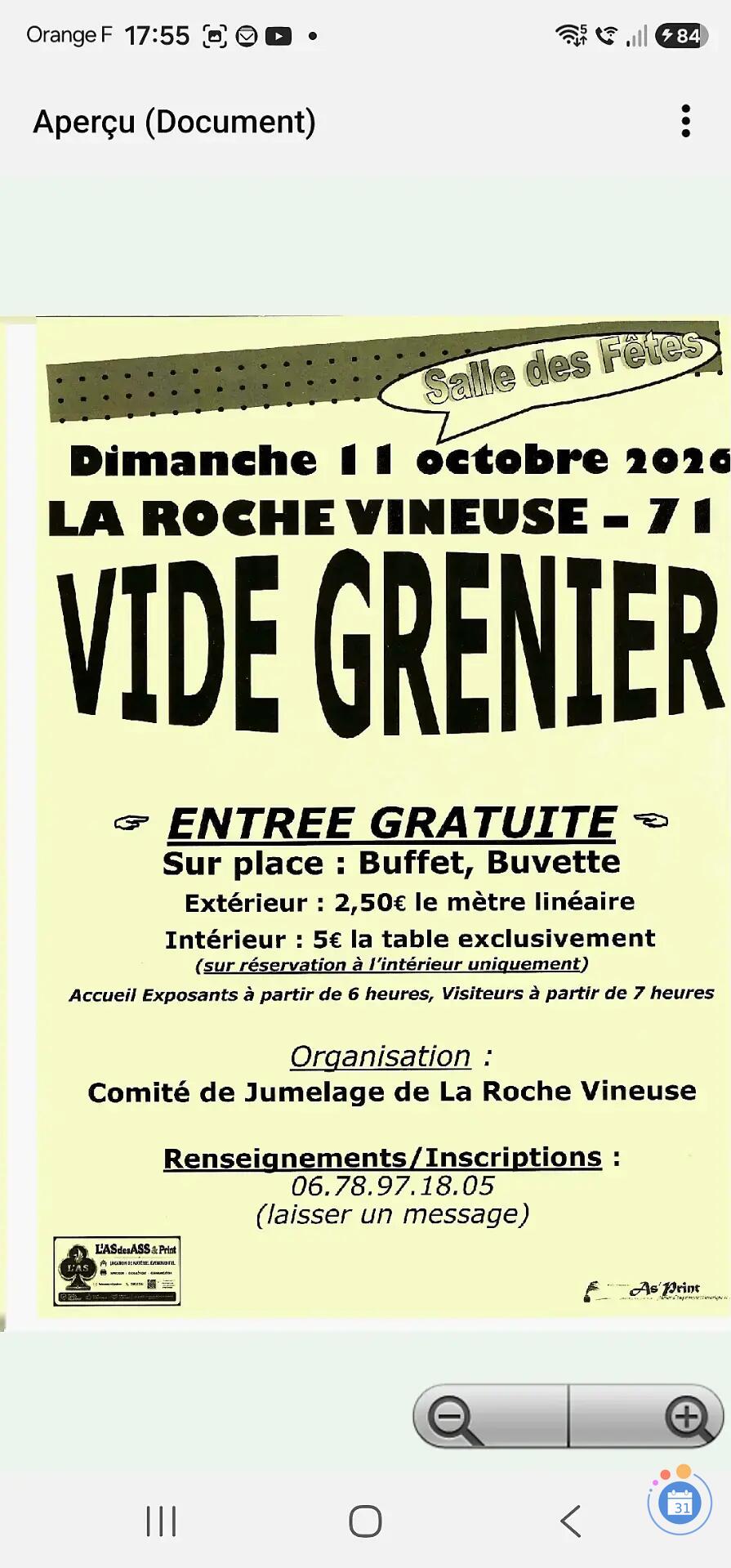 Image VIDE-GRENIER DU COMITÉ DE JUMELAGE (photo 2)