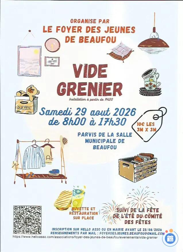 Image Vide Grenier du Foyer des Jeunes (photo 1)