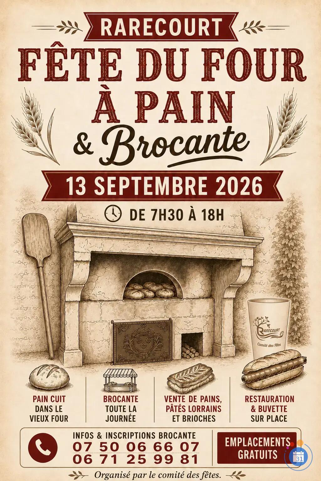 Image FETE DU FOUR A PAIN ET BROCANTE (photo 1)