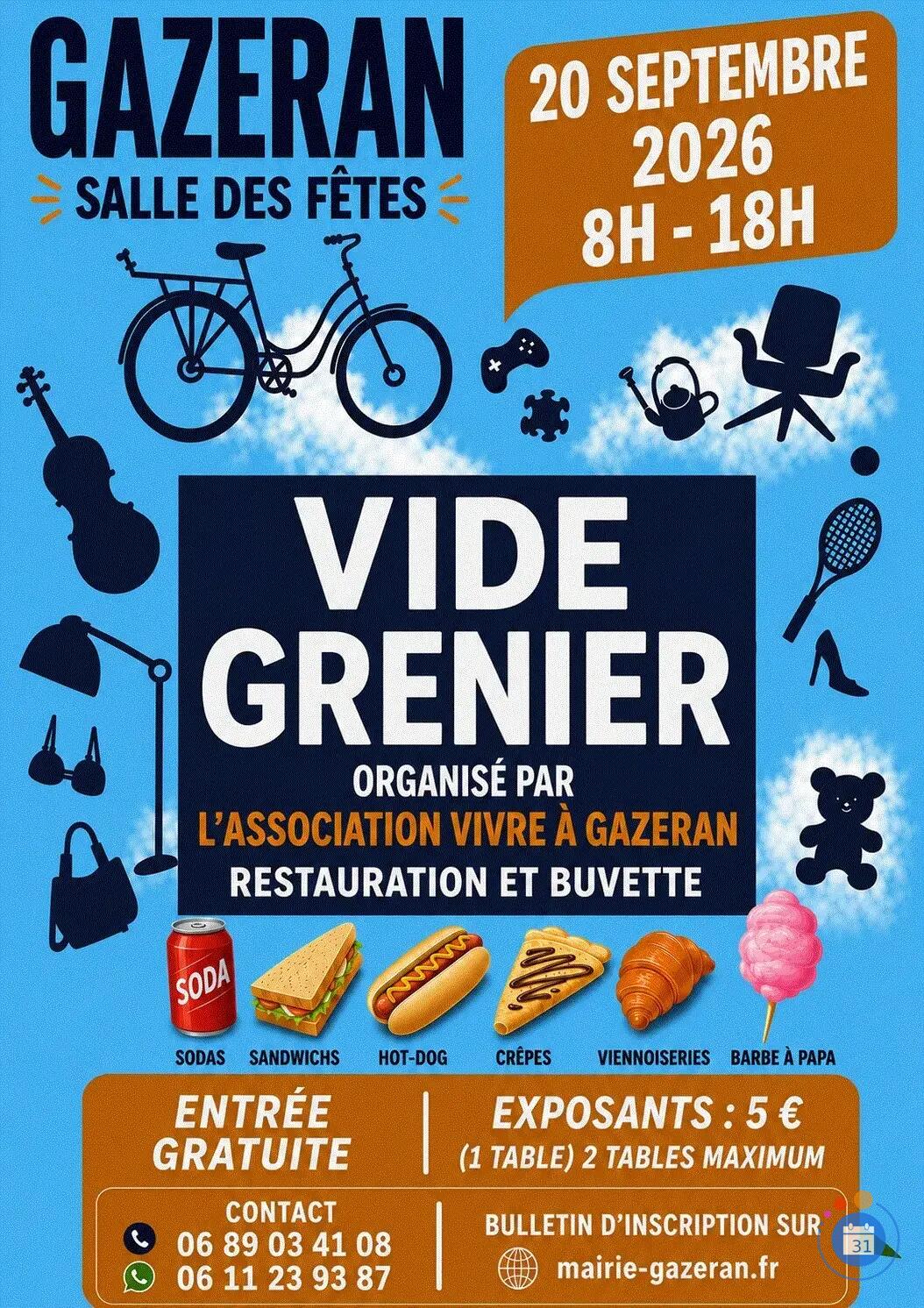 Image Vide grenier à Gazeran (photo 1)