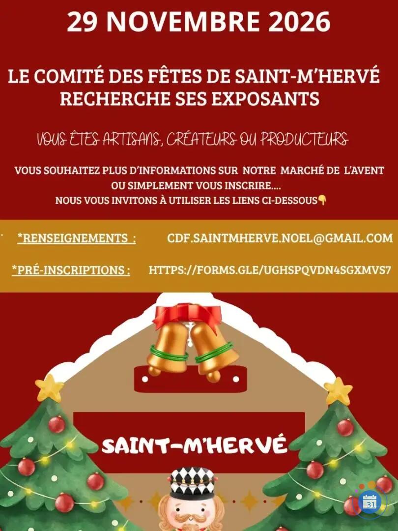 Image Marché de l'Avent de Saint-M'Hervé (photo 1)