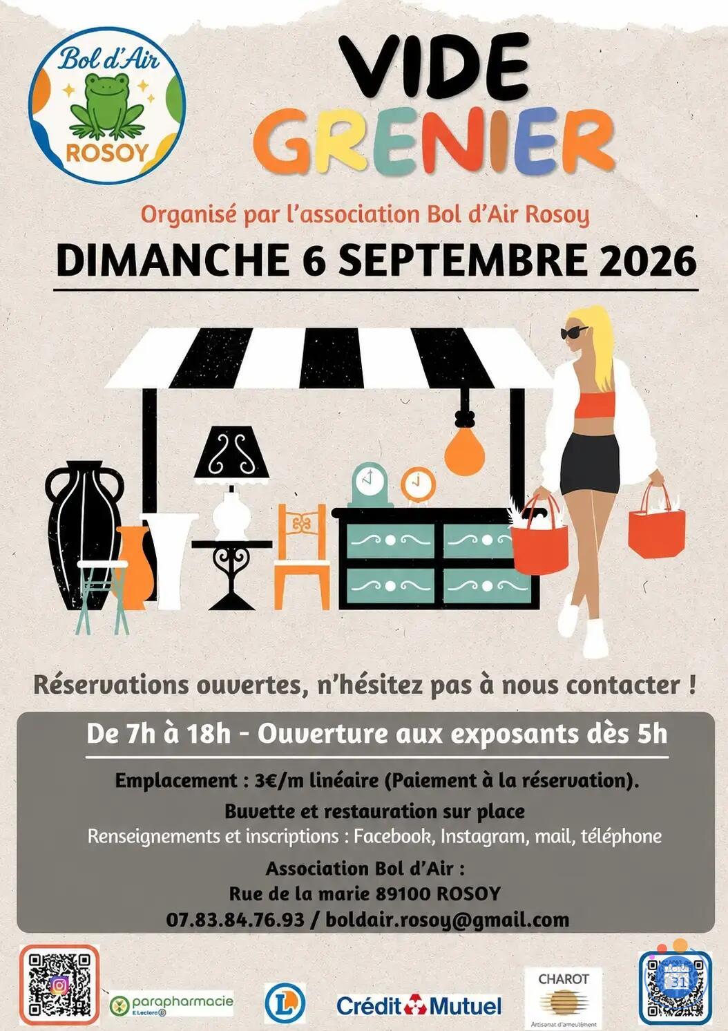 Image Vide grenier de Rosoy (photo 1)