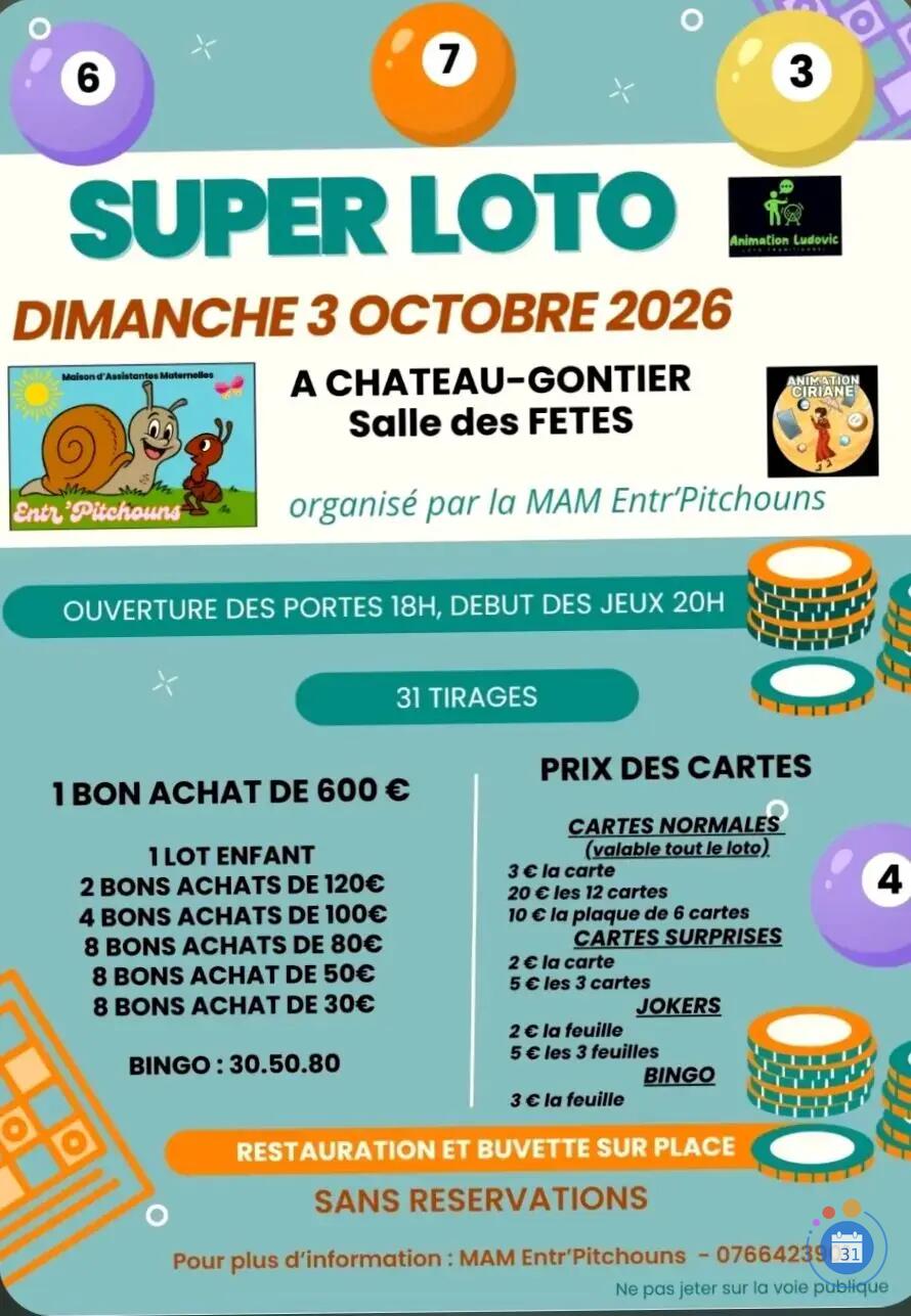 Image Loto animation ciriane (photo 1)